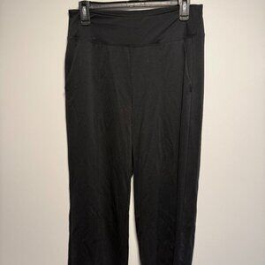 Athleta Black Wide Leg Crop Pants Small T
